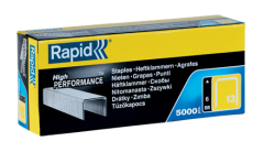 Rapid 11830700 No. 13 Fine Wire Staples 6 mm  5,000 pcs.