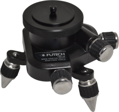 Futech 130.10 Mini tripod with slide control for 3D Cross Line Lasers 1/4"