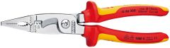 Knipex 13 86 200 Multifunctional electrical installation pliers, VDE