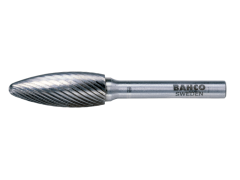 Bahco H1635C08 Carbide burrs flame shape