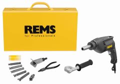 Rems 151002 R220 Hurrican Set 3/8-1/2-5/8-3/4-7/8" Electric Tube Extractor