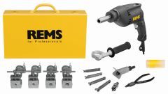 Rems 156010 R220 Twist/Hurrican Set 12-15-18-22 Electric Tube Extractor