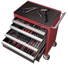 1713005 Erro "Elite" Trolley with 5 drawers and storage compartment