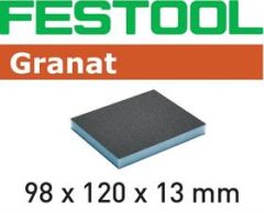 Festool Accessories 201112 Abrasive sponge GRANAT 98x120x13 60 GR/6