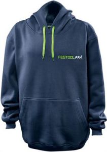 Festool Accessories 577757 201304 Hooded sweater dark blue men Size XXL