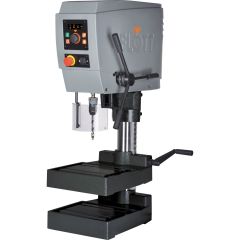 Flott 220105 TB 20 Plus - table drill with thread cutting device, intermediate table, LED lighting and digital OLED display