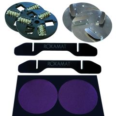 22250 Special offer set - Perforating discs, scraper discs, support feet and sharpening plate 200mm