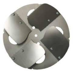 Finishing disc with metal blades(1)