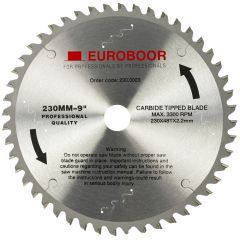 Euroboor 230.0003 Saw blade 230 mm bore 25.4 mm metal