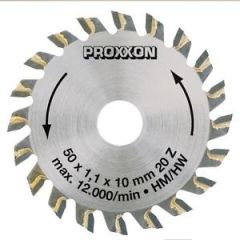 Circular saw blade Tungsten carbide welded 50 x 1 mm 20T