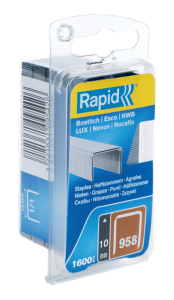Rapid 40109542 No. 958 thin-wire staples 8 mm  2,000 pieces