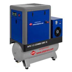 Airpress 369007 APS 7.5 CombiDry X Screw compressor 230 Volt