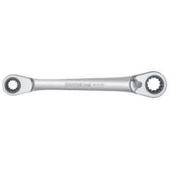 Gedore RED 3300899 R07501019 Double Ring Ratchet Wrench 4 in 1 Switchable Metric