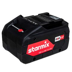 Starmix Accessories 457031 Battery 18V 10.0.Ah LiHD