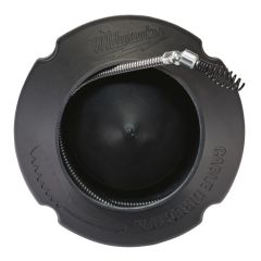 Milwaukee Accessories 48532584 6mm x 7.6m spiral, pivot bulb auger + drum - 1 piece
