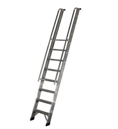 Little Jumbo 4904100118 JUMBO warehouse ladder with handrails - 1x18 steps