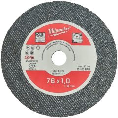 Milwaukee Accessories 4932464717 Cut-off wheel 76 x 10 mm for metal 5 pieces