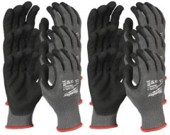 Milwaukee Accessories 4932471622 Dipped Working Gloves Cut Class 5/E 12 Pair Size 8/M