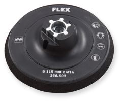 Flex-tools Accessories 503754 Velcro Backing pad 115 mm Komvormig