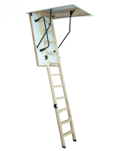 Altrex 505061 Woodytrex Luxury 3-section folding loft ladder 110 x 70