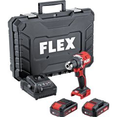 Flex-tools 519057 PD 2G 18.0 EC LD/2.5 Set Cordless impact drill 18V 2.5Ah Li-Ion in case