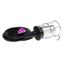 5201005 Basket lamp rubber E27 - III 60W - 24V - press-wire basket 10m H07RN-F 2 x 1.0 mm²