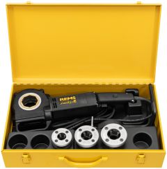 Rems 530014 R220 Amigo E Set M 20-25-32 Electric Wire Cutter with quick-change Die Heads
