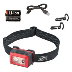 4K5 602.104A WP 400 Rechargeable LED Headlamp 400 lumens