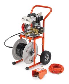 Ridgid 63882 KJ-2200-C Gasoline High Pressure Washer Sewer Cleaner 32-150 mm