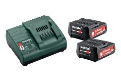 685300000 Basic set - 2 x Batteries 12V 2,0Ah Li-Ion Li-Power + charger SC30