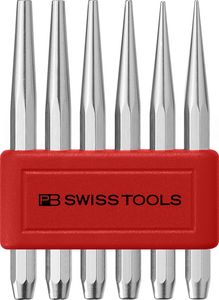 PB Swiss Tools PB735.B CN 735.B CN Door strike set, flat point, octagonal, in practical plastic holder