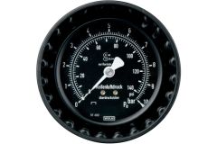 Metabo Accessories 7823672327 Pressure gauge 80mm with protective cap (1-10 bar)