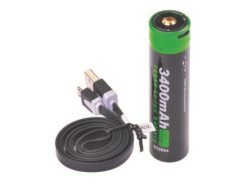 79NT/18650USB Rechargeable Battery 18650 Li-lon USB 3.7 Volt