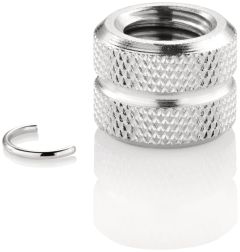 Knipex 8399040 Knurled nut with spring 29 x 28 mm