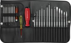 PB8515.CBB 8515.CBB SwissGrip screwdriver set with change blades in compact roll case