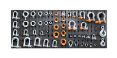 Beta 086000114 Assortment of cable accessories with hooks without panel 1045-Piece
