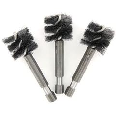 Ridgid Accessories 93727 Set of 3 Fitting Brushes 1"