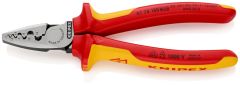 Knipex 9778180 Crimping Pliers for end sleeves DIN 46228 parts 1 + 4 from 0.25 to 16 mm²
