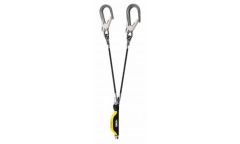 Petzl PE-L012CA00 Absorbica-Y Fall line with shock absorber 80cm - with MGO hook