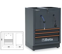 Beta 045000247 C45Pro Act-Fixed Module With 3 Drawers