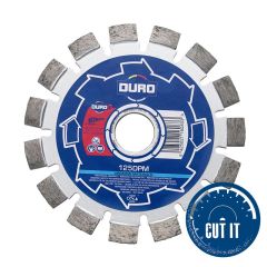 Duro 20801 Diamond joint cutter: DPM 125x6x22,2