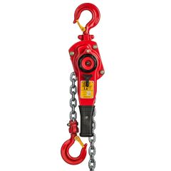 Delta DR.0.0551603 RED - Premium ratchet hoist - 1.6 tons - with 3 meters lifting height
