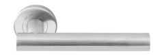 1501D150INXX0L BASICS LB7L-19 door handle EN1906 class 3 sprung on rose matt stainless steel