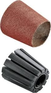 Bosch DIY Accessories 1600A00156 Shaft and sanding sleeve (conical) SET 80