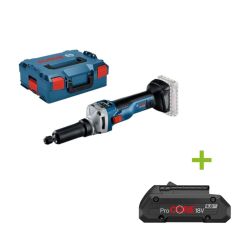 Bosch Professional 06012B4000 GGS 18V-10 SLC Professional straight grinder without batteries and charger in L-Boxx
