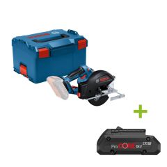 Bosch Professional 06016B8001 GKM 18V-50 Metal circular saw 18 volts excl. batteries and charger in L-Boxx