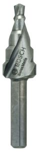 Bosch Professional Accessories 2608597518 Step drill bit HSS 4-12 mm 3-fluted shank