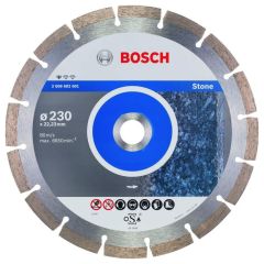 Bosch Professional Accessories 2608602601 Diamond Cut-off wheel Standard for Stone 230 x 22,23 x 2,3 x 10 mm