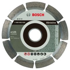 Bosch Professional Accessories 2608602616 Diamond Cut-off wheel Standard for Abrasive 125 x 22,23 x 7 mm