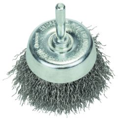 Bosch Professional Accessories 2608622118 Steel bowl brush 60 mm corrugated 6 mm shank Stainless